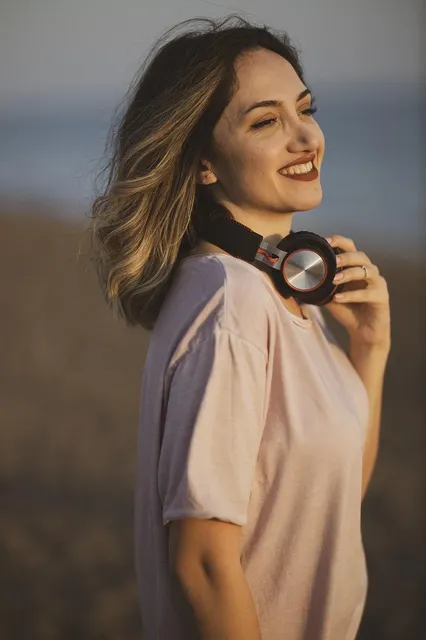 ALLCACA TS-1 Hi-Fi Headphones Wireless Headset On-ear Earphones, Detachable and Elastic Memory Earmuffs, Black - ALLCACA
