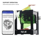 ALLCACA 1000mW Laser Carving Machine DIY Laser Engraver Printer Wood Burning Tools - ALLCACA