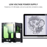 ALLCACA 1000mW Laser Carving Machine DIY Laser Engraver Printer Wood Burning Tools - ALLCACA