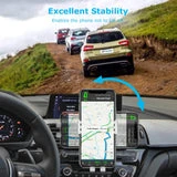 ALLCACA Wireless Car Charger Mount Auto-Clamping Car Phone Holder Vehicle Fast Charging Phone Stand with One Touch - ALLCACA