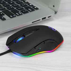 ALLCACA Wired Gaming Mouse Ergonomic 4800 DPI Game Mouse Portable Wired Mouse with 6 Programmable Buttons - ALLCACA