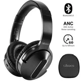 ALLCACA Active Noise Cancelling Headphones On-ear Headphones Adjustable Headsets for Mobile Phone, Laptop, Tablet, Computer - ALLCACA