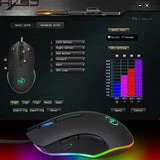 ALLCACA Wired Gaming Mouse Ergonomic 4800 DPI Game Mouse Portable Wired Mouse with 6 Programmable Buttons - ALLCACA