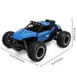 ALLCACA 2.4GHz High-speed Remote Control Car Boat 1/16 Scale RC Off-road Vehicle 4WD RC Stunt Car for Kids, Blue - ALLCACA
