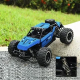 ALLCACA 2.4GHz High-speed Remote Control Car Boat 1/16 Scale RC Off-road Vehicle 4WD RC Stunt Car for Kids, Blue - ALLCACA