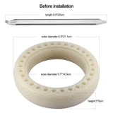 Flat Free Tire Solid Tire Replacement Tyre with 1 Tire Lever for Xiaomi M365 Electric Scooter, Blue - ALLCACA