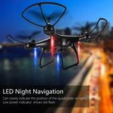 ALLCACA 2.4GHz RC Quadcopter 6-axis Gyro Remote Control Drone Quadcopters with Altitude Hold Mode, 3D Flip, Headless Mode and One-key Return, Black - ALLCACA