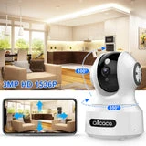 ALLCACA 1536P IP Camera Wireless Smart Home Camera Security Camera for Babies, Elderly and Pets - ALLCACA