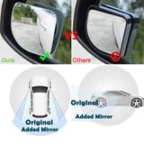 ALLCACA Blind Spot Mirror Car Exterior Mirror, Set of 2 - ALLCACA
