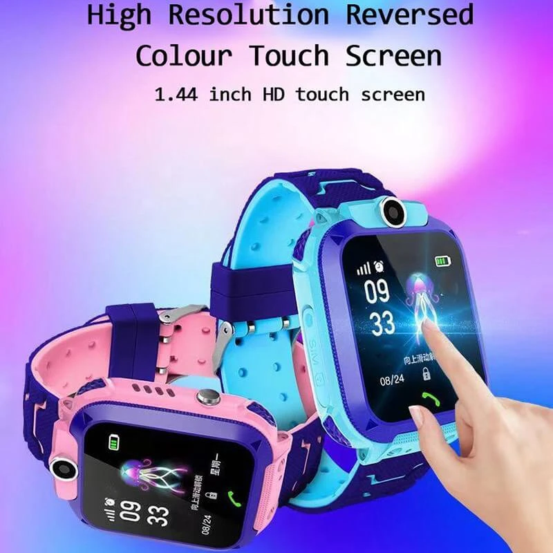 ALLCACA Children Watch Anti-lost Watch Localization Watch for Kids, Blue - ALLCACA