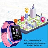 ALLCACA Children Watch Anti-lost Watch Localization Watch for Kids, Blue - ALLCACA