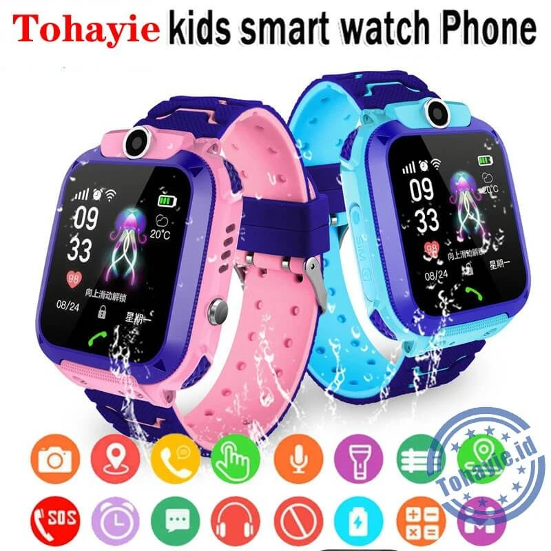 ALLCACA Children Watch Anti-lost Watch Localization Watch for Kids, Blue - ALLCACA