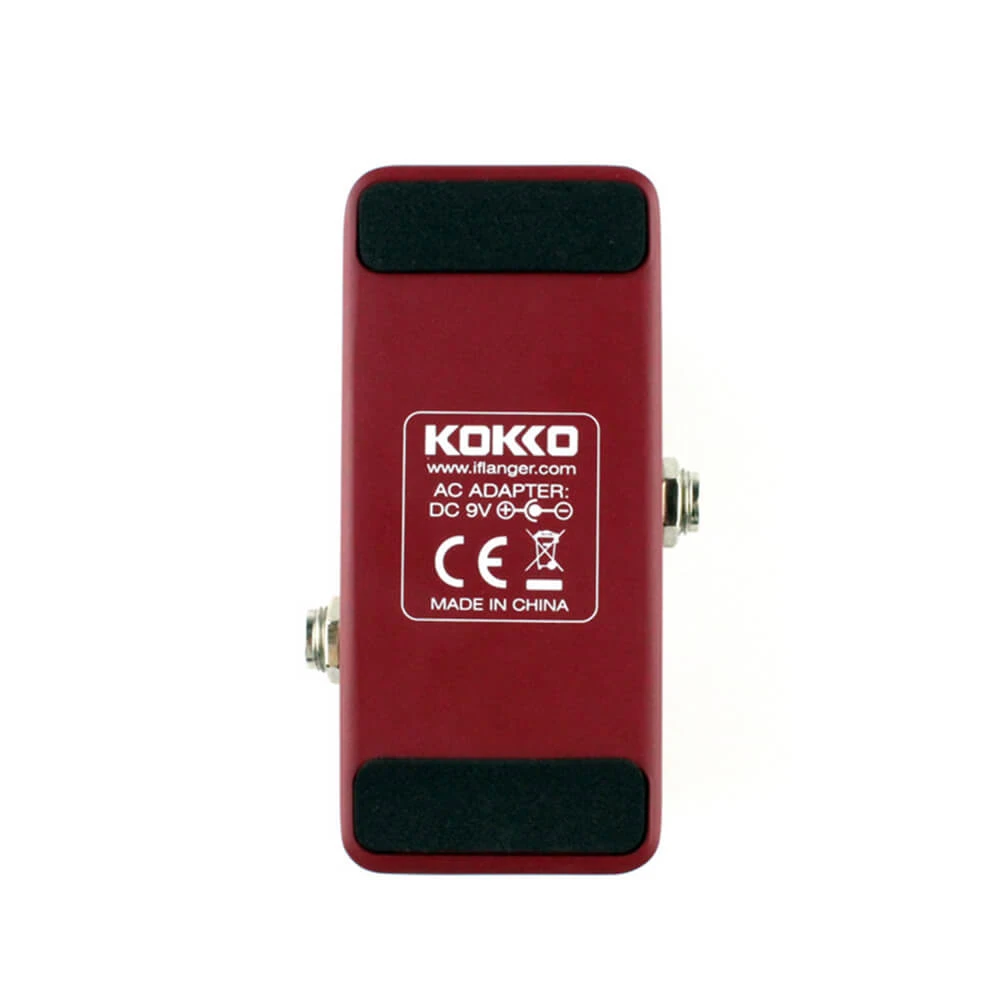 ALLCACA Distortion Guitar Pedal Mini Guitar Effect Pedal Electric Guitar True Bypass, Wine - ALLCACA