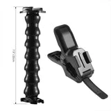 ALLCACA Gopro Clamp Mount Jaws Flex Clamp Mount for Gopro, Black - ALLCACA