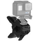 ALLCACA Gopro Clamp Mount Jaws Flex Clamp Mount for Gopro, Black - ALLCACA
