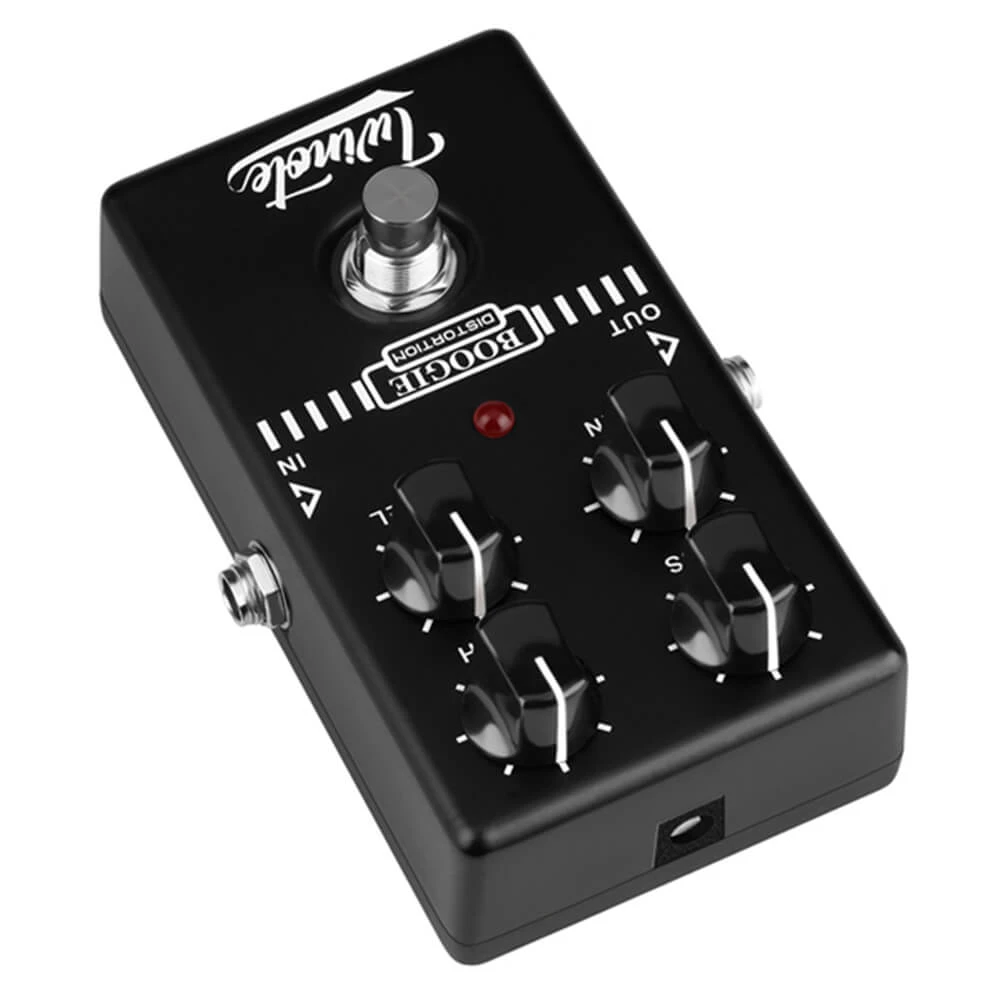 ALLCACA Guitar Distortion Pedal Distortion Effects Pedal Guitar Effect Pedals, Black - ALLCACA