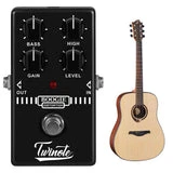 ALLCACA Guitar Distortion Pedal Distortion Effects Pedal Guitar Effect Pedals, Black - ALLCACA