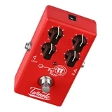 ALLCACA Guitar Fuzz Pedal Modern Fuzz Effects Pedal Guitar Effect Pedals, Red - ALLCACA
