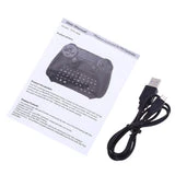 ALLCACA PS4 Controller Wireless Keyboard Mini Bluetooth Keyboard Handheld Intelligent Keyboard - ALLCACA