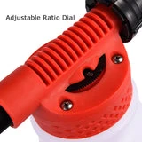 ALLCACA Professional Foam Wash Gun 900ML Car Wash Snow Foamer, Red - ALLCACA