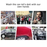 ALLCACA Professional Foam Wash Gun 900ML Car Wash Snow Foamer, Red - ALLCACA