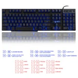 ALLCACA R8 Gaming Keyboard Wired Keyboard Backlit Keyboard - ALLCACA
