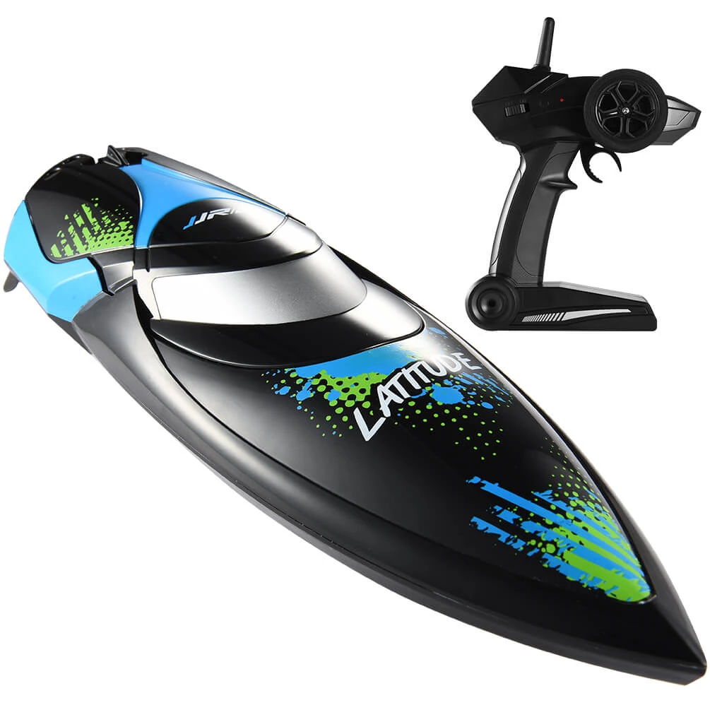 ALLCACA RC Boats 2.4Ghz Remote Control Boat, Black - ALLCACA