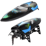 ALLCACA RC Boats 2.4Ghz Remote Control Boat, Black - ALLCACA