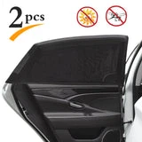 ALLCACA Universal Car Side Window Baby Kid Pet Breathable Sun Shade Mesh Backseat (2 Pcs) Fits Most Cars/SUVs - ALLCACA