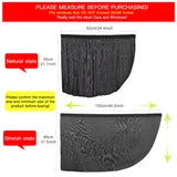 ALLCACA Universal Car Side Window Baby Kid Pet Breathable Sun Shade Mesh Backseat (2 Pcs) Fits Most Cars/SUVs - ALLCACA