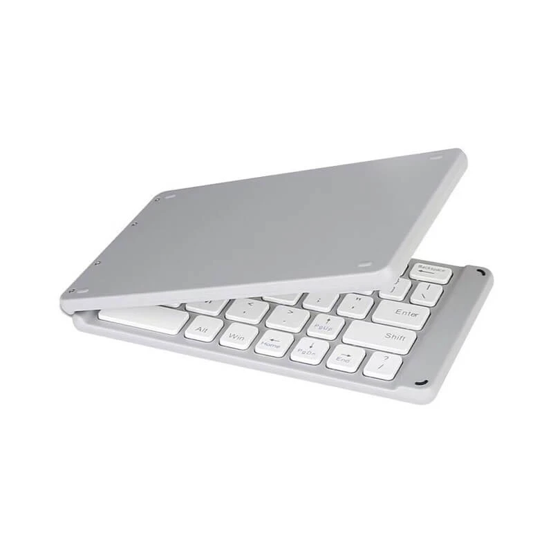 ALLCACA Wireless Keyboard Foldable Keyboard Flexible Keyboard, Black - ALLCACA