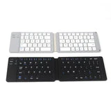ALLCACA Wireless Keyboard Foldable Keyboard Flexible Keyboard, Black - ALLCACA