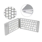 ALLCACA Wireless Keyboard Foldable Keyboard Flexible Keyboard, Black - ALLCACA
