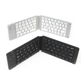 ALLCACA Wireless Keyboard Foldable Keyboard Flexible Keyboard, Black - ALLCACA