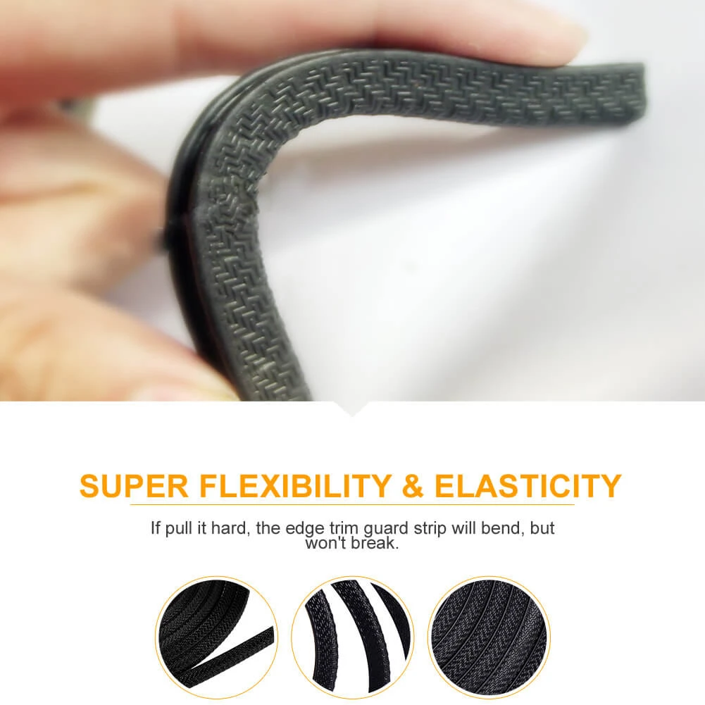 ALLCACA Edge Trim U-Shape Edge Protector Guard Seal Strips 4M/13.1FT - ALLCACA