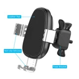 ALLCACA Wireless Car Charger Mount Auto-Clamping Car Phone Holder Vehicle Fast Charging Phone Stand with One Touch - ALLCACA